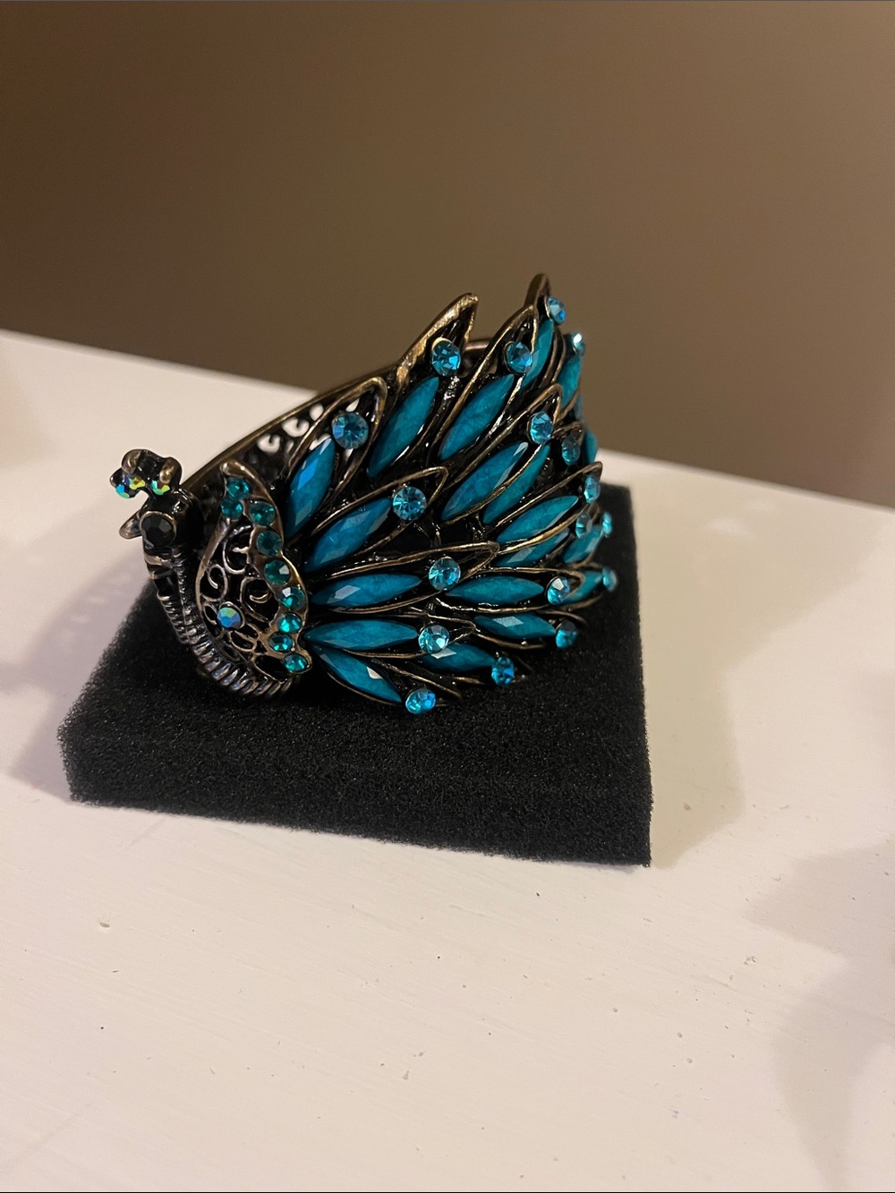 Blue Peacock Bracelet - Women Jewelry